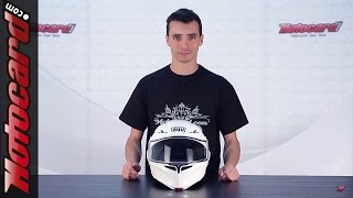 AGV Compact análisis del casco abatible en Motocardcom [upl. by Staten824]