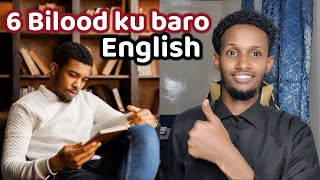 6 Bilood ku baro English ka  Lesson 01  Johar Academys english course [upl. by Adias303]