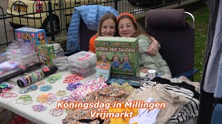 Koningsdag in Millingen  Vrijmarkt [upl. by Broida811]