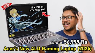 Killer Gaming Laptop under 60K 😱 Acer ALG 2024 12th Gen i5 amp 3050 Unboxing 🔥 [upl. by Eirual]