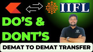 Dos and Donts in Demat to Demat transfer  Share transfer issues  How to Transfer shares  CDSL [upl. by Bendick]