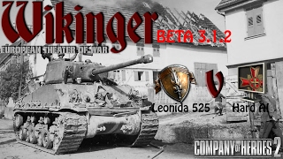 Wikinger Mod Beta 312 New US armor doctrine  1v1 vs Hard AI [upl. by Hobey]