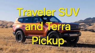 Traveler SUV and Terra Pickup new scout suv scout motors scout traveler suvcars automobile [upl. by Oiramrej]