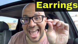 Screw Back EarringsHow To Put Them On EasilyTutorial [upl. by Otiv]