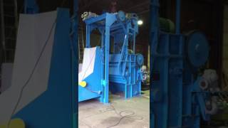 Wheelabrator 14 cu ft tumblast A3100 [upl. by Cecilio]