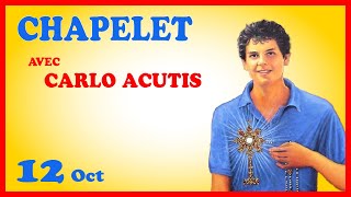 CHAPELET 🙏 Samedi 12 Oct avec CARLO ACUTIS [upl. by Eah]