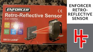 Gate Update Sensor Review  Enforcer RetroReflective Sensor [upl. by Euqinotna]