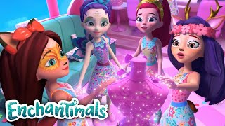 Enchantimals  Enchantimals Glam Party Ep 2  Patter Learns The Greatness of Teamwork  Clip [upl. by Linker167]