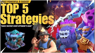 Top 5 th13 Attack Strategies 2024  Town hall 13 Best attack strategies  Th13 Top 5 Attack [upl. by Liakim125]