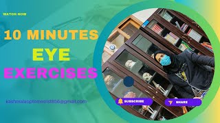 Vision therapy exercises for lazy eyes  Binocular vision dysfunction exercises  Vision therapy [upl. by Bessie]