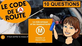 SERIE 1M 10 QUESTION Code de la Route [upl. by Flight]