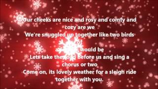 The Ronettes  Sleigh Ride Lyrics [upl. by Ninaj]