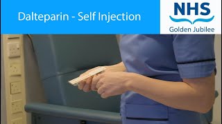 Dalteparin  Self Injection Demonstration [upl. by Ailin730]