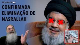 Israel 20240928 LÍDER do HEZBOLLAH é CONFIRMADO MORTO após ATAQUE ISRAELENSE e MUNDO COMEMORA [upl. by Elocn]