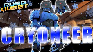 Roboquest ENGINEER 100 CRYO AUTOCRITICAL build [upl. by Hayarahs]