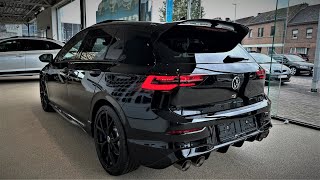 2023 Golf R TSI 4Motion 235 KW 320 HP Deep Black Pearl Effect Full View interior  exterior [upl. by Auqinehs]