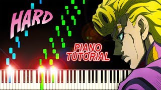 Traitors Requiem OP 2 from Jojos Bizarre Adventure Golden Wind  Piano Tutorial [upl. by Compton221]