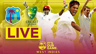 WORLD RECORD Test Run Chase in Full  Windies v Australia 2003  LIVE STREAM [upl. by Reyaht17]