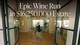 Epic Wine Run Through a 13499000 Estate [upl. by Vittoria]