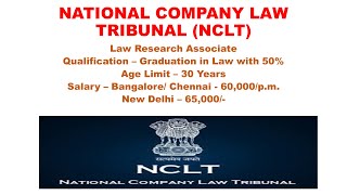 NATIONAL COMPANY LAW TRIBUNAL NCLT [upl. by Llered493]