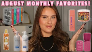 AUGUST MONTHLY FAVORITES Loving these products [upl. by Enrico]