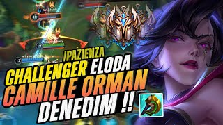 CHALLENGER ELO CAMILLE ÇALIŞIYOR MU  PAZIENZA  Wild Rift [upl. by Halimaj]