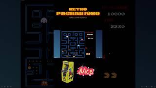 PacMan 1980 NES Gameplay  Retro Gaming Classic shorts [upl. by Schonfeld812]