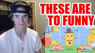 THESE ARE TO FUNNY  Reacting To YTP Peppa Pigs Big Whirligig Thingamajig Gig [upl. by Revolc]