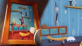 HELLO NEIGHBOR BETA 3 ROOM PUZZLE [upl. by Ydnamron342]