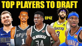 NBA Fantasy Basketball Top Players to Draft 20242025 [upl. by Hugon]