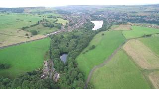 Slaithwaite 4K Drone 6 July 17 6 from Merrydale [upl. by Toni20]