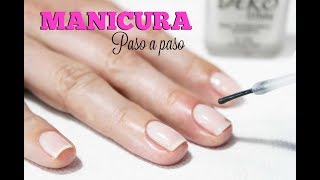 Clase 3 Manicure paso a paso ♥ Deko Uñas [upl. by Yaakov]