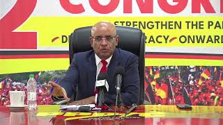 Press Conference by the General Secretary of the PPP Dr Bharrat Jagdeo April 11 2024 [upl. by Sachs]