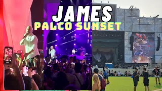 ROCK IN RIO JAMES AO VIVO PALCO SUNSET [upl. by Hillhouse]