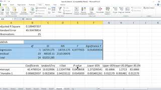 Regresia liniara tutorial 2 [upl. by Ecirtak]