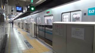 東京メトロ東西線九段下駅 大開口ホームドア実証試験（05系7次車発着） [upl. by Kerekes564]