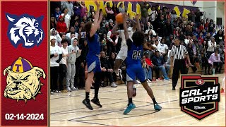 OFFICIAL HIGHLIGHTS  Oakland at Oakland Tech Boys Basketball [upl. by Turk]