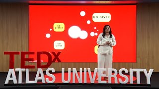 The Dilemma of Generosity Give Get and Grow  Dr Sujaya Banerjee  TEDxATLAS University [upl. by Aelsel270]