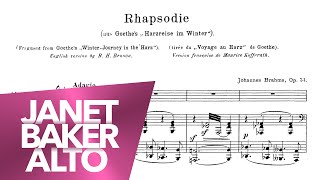 Brahms Alto Rhapsody  Janet Baker [upl. by Lzeil]