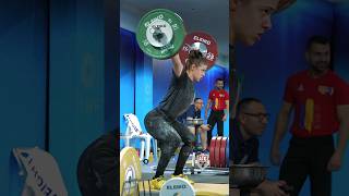 Tomanator Loredana Toma 🇷🇴 95  100  110kg  Slow Motion weightlifting slowmotion [upl. by Naelcm]