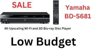 Sale Bluray Player  Yamaha BDS681  Low Budget Bluray Player [upl. by Metzger866]