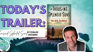 BOOK TRAILER A Thousand Splendid Suns by Khaled Hosseini [upl. by Nelehyram212]