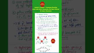 Chemistry Grade 12 Hydrogen Bonding [upl. by Neila]