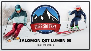 2022 Salomon QST Lumen 99  SkiEssentialscom Ski Test [upl. by Nnylyaj]