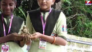 GOWTHAM SCHOOL KATRAVULAPALLI STUDENTS PREPARING MATI VINAYAKA [upl. by Markiv]