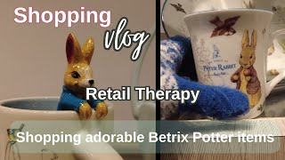 Shop with me  Lovely Beatrix Potter finds  Retail Therapy  An Artists Life [upl. by Ondrea]