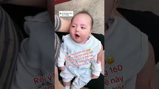 E bé ngủ ngon dễ thương mẹ nuôi con trở nên nhàn hạ lắm luôncombosiroloisua loisuahimom himom [upl. by Heddie481]