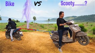 Bike vs Scooty कौन जीतेगा [upl. by Gale14]