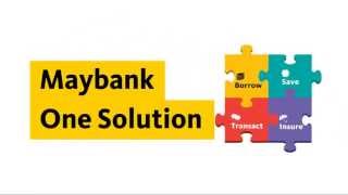 Maybank One Solution [upl. by Ydnem300]