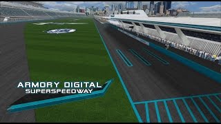 NR2003 Track Showcase Armory Digital Superspeedway [upl. by Eirbua]